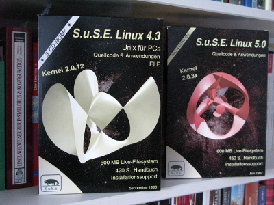 Frühe Linux Distributionen